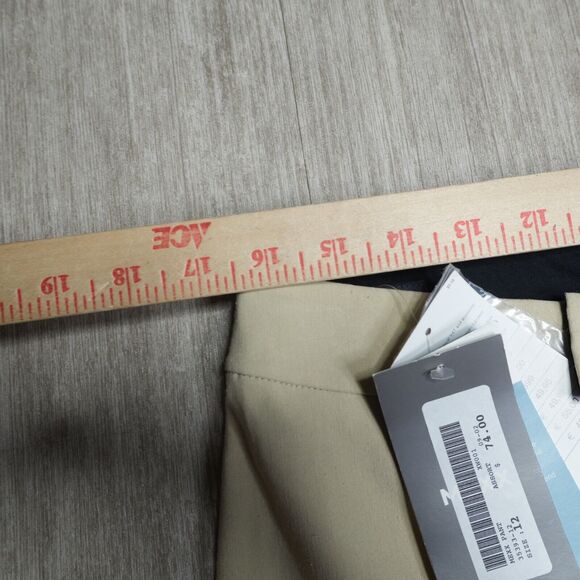 MEXX Women's Chinos Trouser Pants Wide Leg Cream NEW Sz 12 33x33 Stretch Cotton - Picture 9 of 13